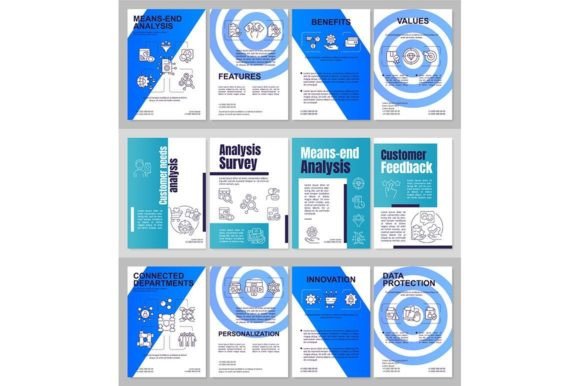 Customer Needs Brochure Template Set Review