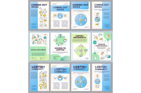 LGBT Community Brochure Template Set Review